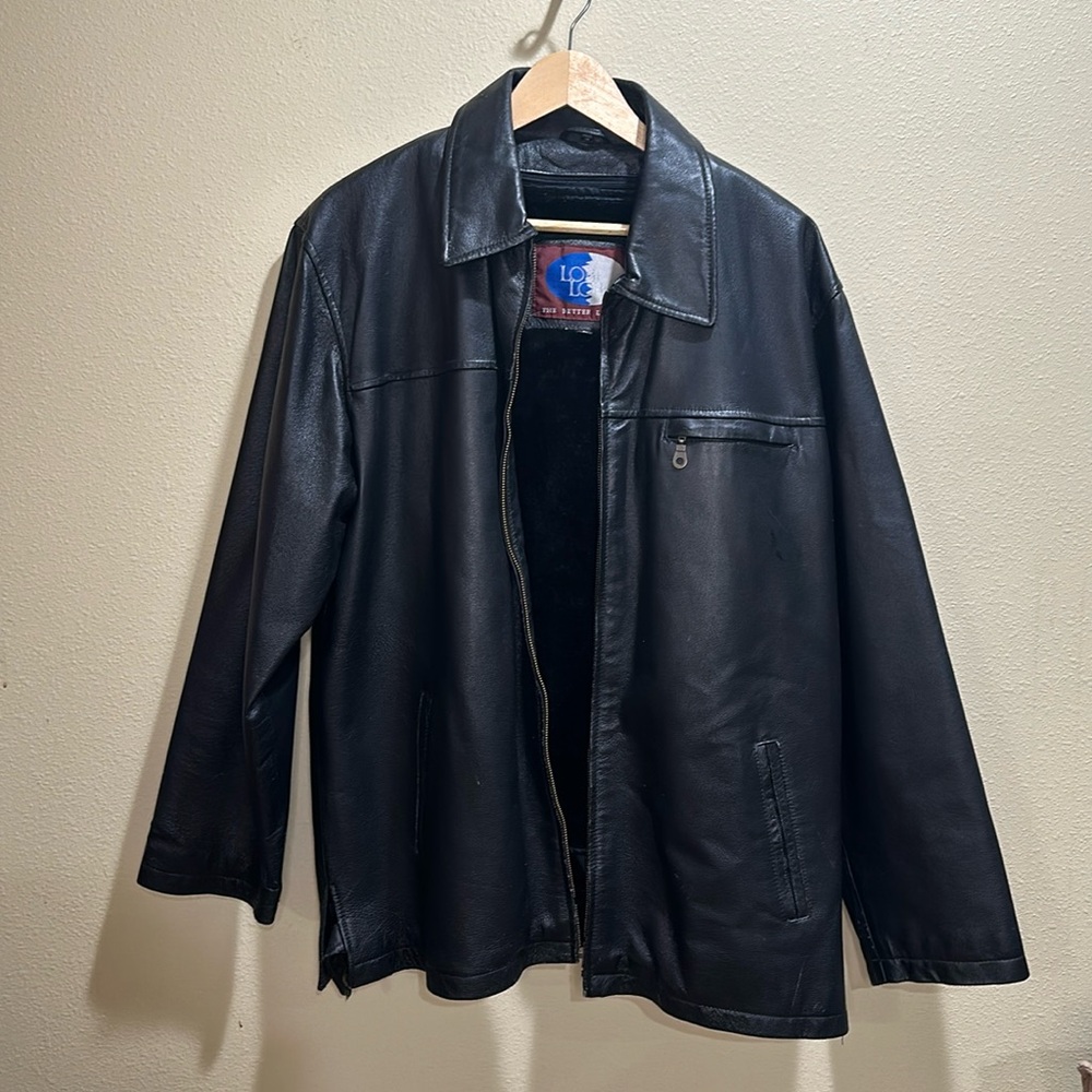 Vintage Lobo lobi leather jacket